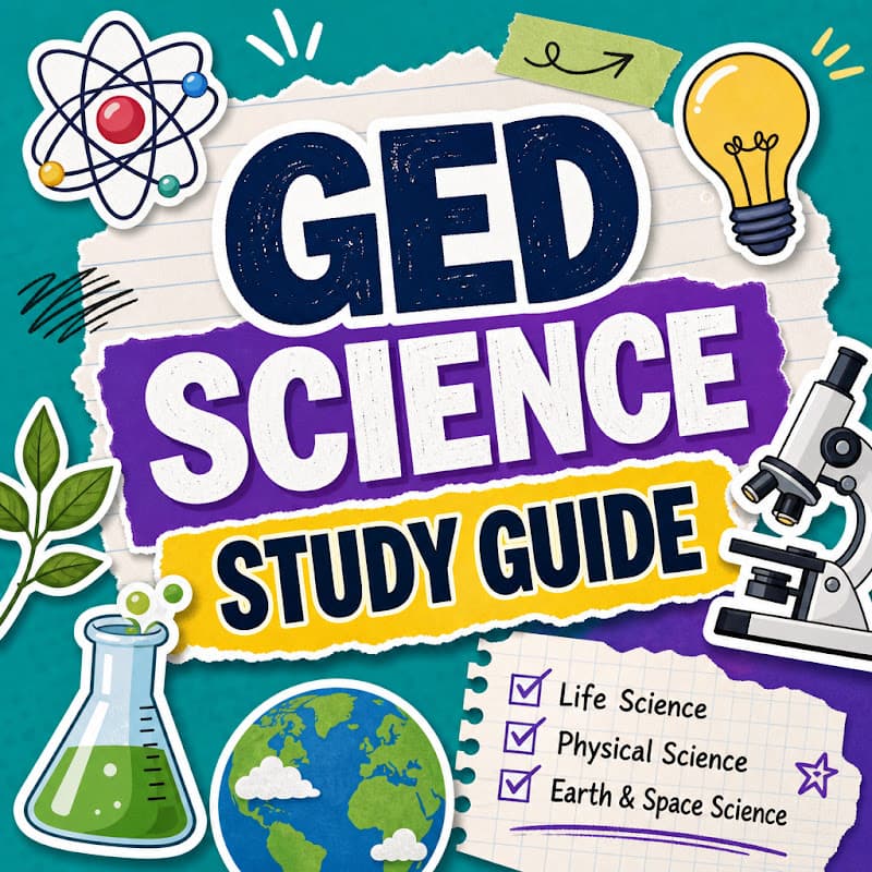 Cover image for GED Science Study Guide: Topics, Tips & Study Plan Cover image for blog post: GED Science Study Guide: Topics, Tips & Study Plan - Emily Carter