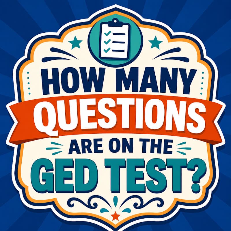 Cover image for How Many Questions Are On The GED Test? Cover image for blog post: How Many Questions Are On The GED Test? - Emily Carter