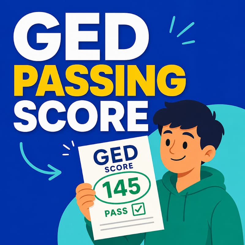 Cover image for GED Passing Score: What You Need To Pass Each Subject Cover image for blog post: GED Passing Score: What You Need To Pass Each Subject - Emily Carter
