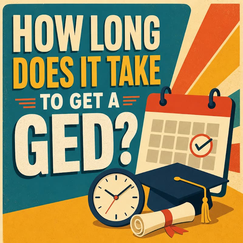 Cover image for How Long Does It Take To Get A GED? A Realistic Timeline Cover image for blog post: How Long Does It Take To Get A GED? A Realistic Timeline - Emily Carter
