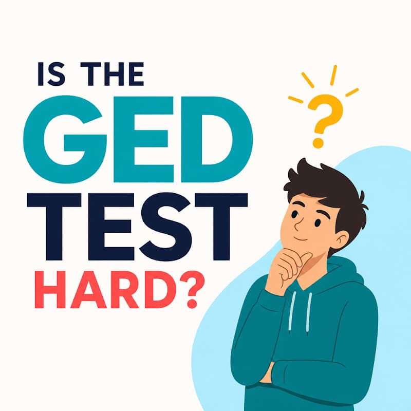 Cover image for Is The GED Test Hard? Difficulty By Subject Explained Cover image for blog post: Is The GED Test Hard? Difficulty By Subject Explained - Emily Carter