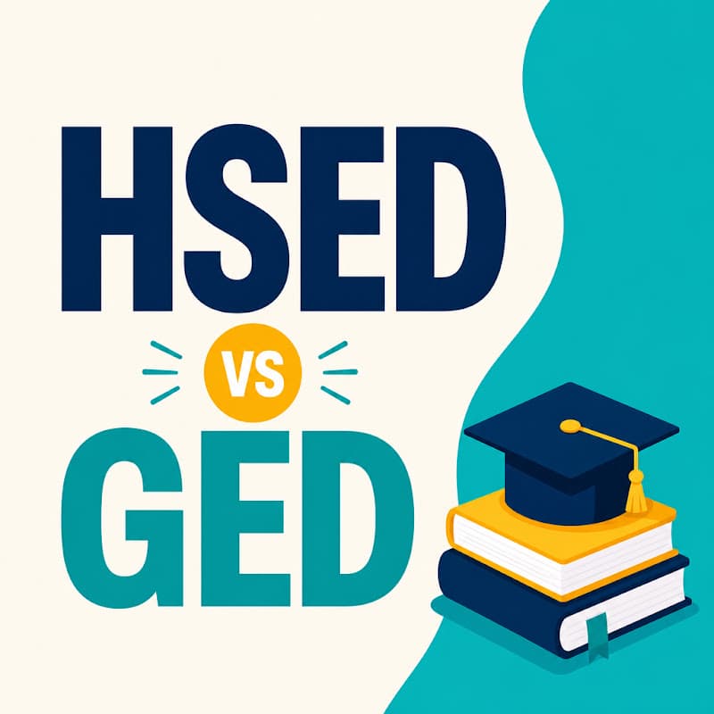 Cover image for HSED vs GED: What's the Real Difference Between Them? Cover image for blog post: HSED vs GED: What's the Real Difference Between Them? - Emily Carter