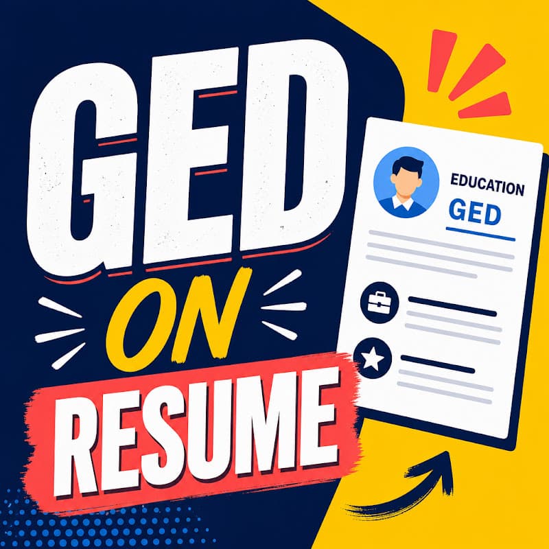 Cover image for GED on Resume: How to List It and When to Actually Skip It? Cover image for blog post: GED on Resume: How to List It and When to Actually Skip It? - Emily Carter